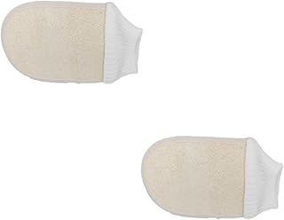 FOMIYES Loofah Sponge Pads 2pcs loofah sponge scrubber exfoliating loofah sponge pads loofah sponge exfoliator bath brush natural Loofah Sponge Exfoliator