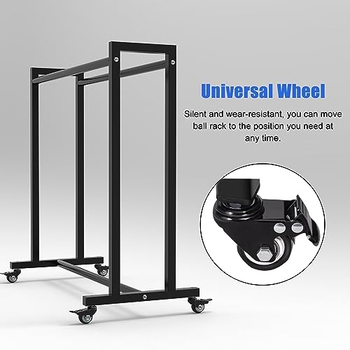 Support en acier durable et robuste pour stocker le matériel de sport - 4