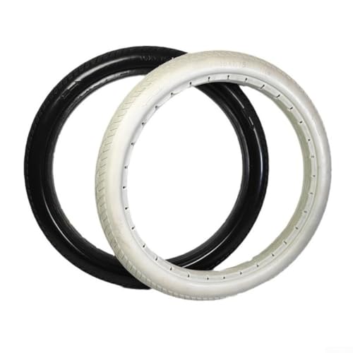 40,6 cm (16 Zoll) Vollreifen für Fahrräder und Rollstühle, robuste, pannensichere Reifen für verschiedene Outdoor-Fahrbedingungen (schwarz)