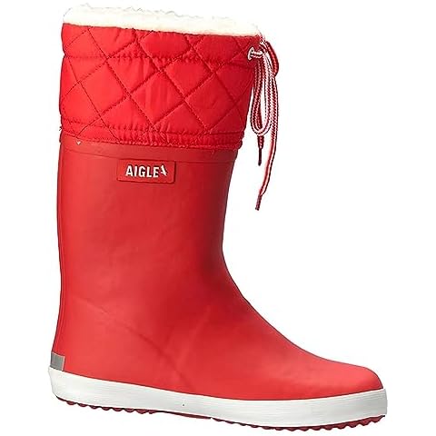 Bottes Aigle Giboulee 2 Rouge Blanc Cover