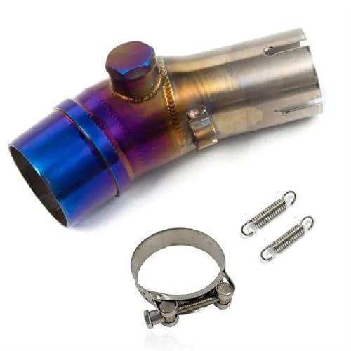 Tuyau raccordement 51mm silencieux echappement moto Kawasaki ER6N Ninja 650