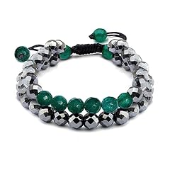118 Hematite & Green Aventurine