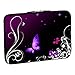 Price comparison product image PEDEA Tablet Bag Case Design Sleeve for 10.1 inch, Purple Butterfly