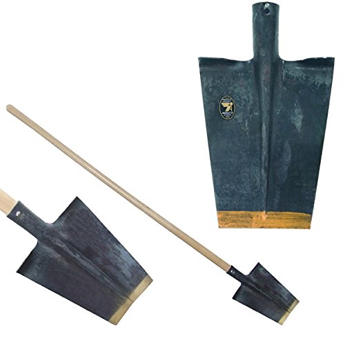 IL CAMPO Vanga Da Vivaista Forgiata Professionale – Acciaio Con Staffa Girevole, 1450 G, 17x30 Cm