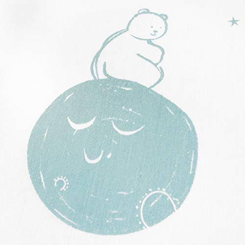 Jumpoff Jo - 2 Pack Fitted Crib Sheet, Super Soft Breathable 100% Cotton Baby Crib Sheet For Standard Crib Mattresses And Toddler Beds, 28 In. X 52 In. - Bears & Moon #TOP5