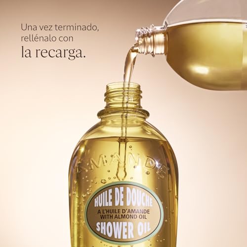 L'OCCITANE - Aceite de Ducha Almendra (Amande) - 250 ml - Calmante y reafirmante - Fabricado en Francia - imagen 5