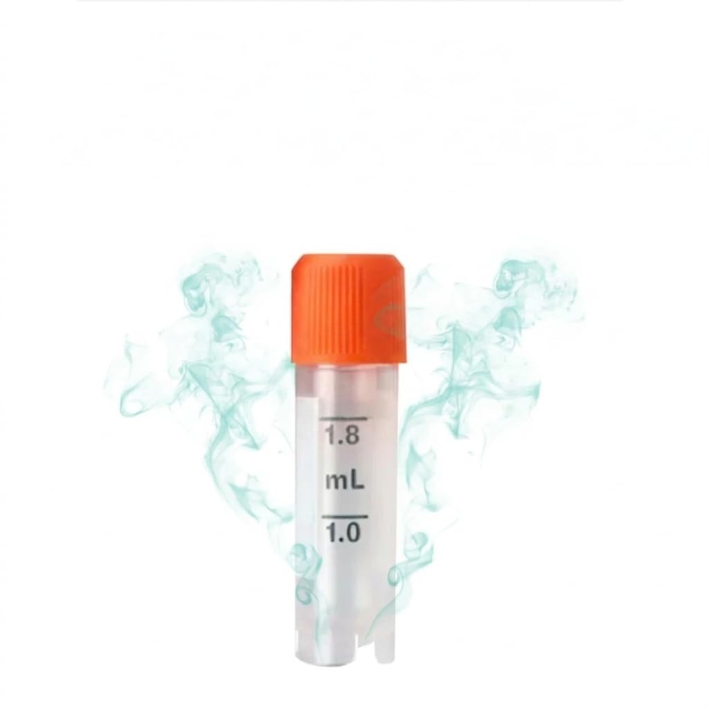 Corning 5.0ml External Thread PP Cryogenic Vials, 50PCS | External thread PP cryogenic vials; self-standing design; laboratory sample storage tubes; 5.0ml; 50PCS