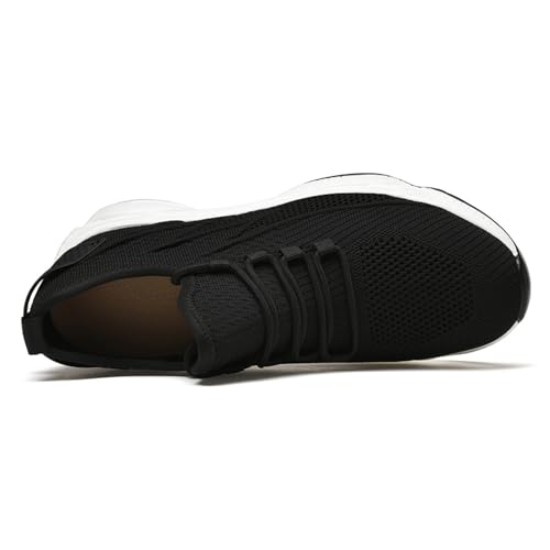 Men's Elevator Sneakers 3 inch Hidden Height Increase Breathable Mesh Lightweight Athletic Casual Shoes for Men3
