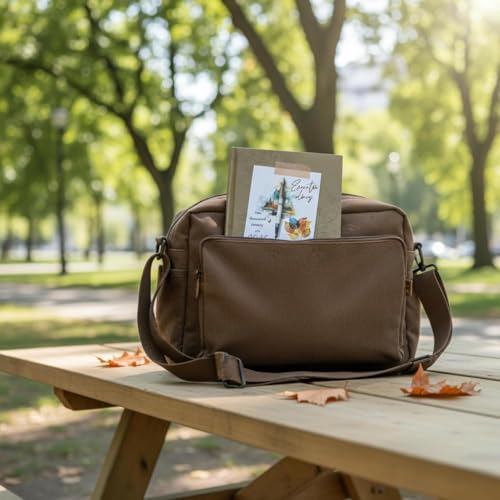 Image of TULMAN 2026 Diary Hardcover Design Everyday Notebooks (22x14 cm), Best for Study Planner, Personal Journal, Business Planning & Stationery Lovers - muted brown - 2 Pack