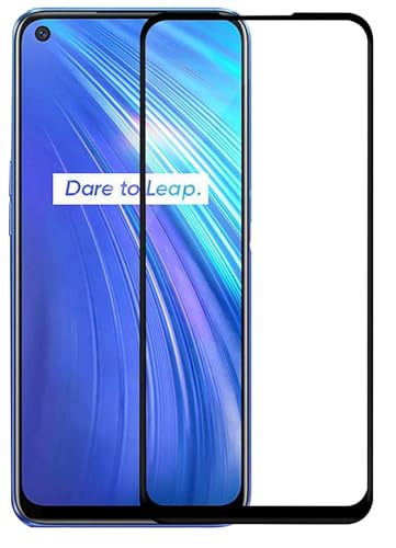 Image of HD Tempered Glass Screen Protector Compatible For Oppo Reno 4, Reno 5 With Edge To Edge Coverage And Easy Installation Kit