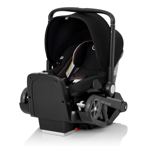Image of Evenflo Shyft DualRide Infant Car Seat and Stroller Combo (Ayer Pink)