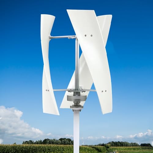 Kit generatore eolico, turbina eolica magnetica verticale silenziosa con regolatore MPPT, mulino a vento domestico trifase per illuminazione stradale domestica,