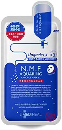 Amazon.co.jp: メディヒール N.M.F アクアリング アンプルマスク (5枚 