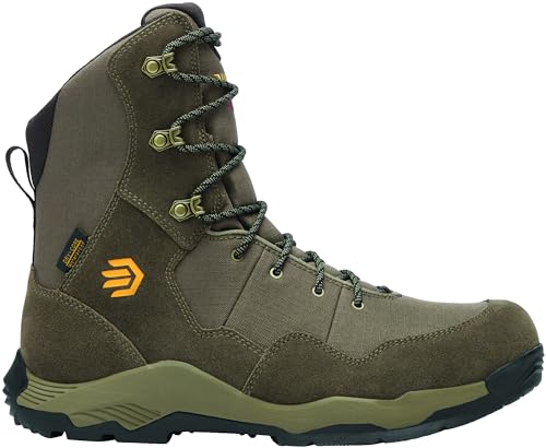 LaCrosse Men's 504222 Ridgeback 8' 400G Waterproof Hunting Boot, Brown - 10.5 W