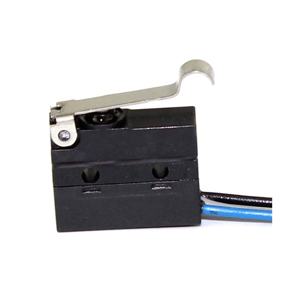 1PC IP67 Waterproof Micro Switch SPDT 20X15X6MM 5A 250VAC Changeover Microswitch ARC Roller Longer Lever With 300MM Wire,WS1-Z6-W300R300