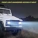 GoolRC MN99 RC Rock Crawler, 1:12 Scale Remote Control Car, 2.4GHz 4WD Off Road RC Truck, All Terrains Climbing Car, Electric Vehicle Toys Gifts for Adults (White)
