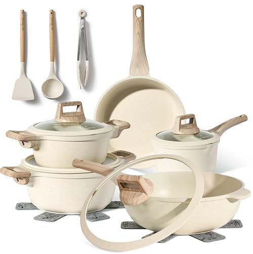 Casseroles Jl-36 Jl-33 (blanc), 28cm, 24cm, 20cm, 16cm