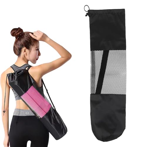 XNBTFK 2 Pcs Yoga Mat Bag, Travel Yoga Mat, Fitness & Exercise Mat with Adjustable Strap for Women & Men - Lightweight Waterproof Travel Bag for Home Gym and Studio XNBTFK 2 Pcs Yoga Mat Bag, Travel Yoga Mat, Fitness & Exercise Mat with Adjustable Strap for Women & Men - Lightweight Waterproof Travel Bag for Home Gym and Studio