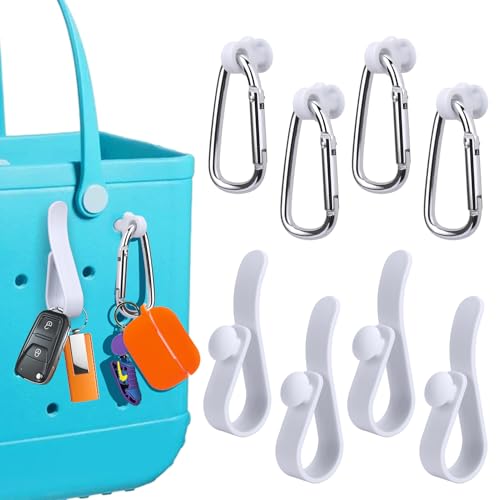 Image of Mity rain Key Holder for Bogg Bag, Accessories for Bogg Bags Original X Large, Insert Charm Carabiner Keychain for Beach Bag
