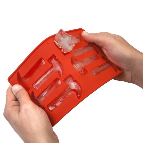 Molde de silicona para cubos de hielo con forma de martillo miniatura 4