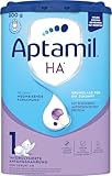 Aptamil HA 1 – Anfangsmilch von Geburt an, Mit DHA, Nur Laktose, Ohne Palmöl, Babynahrung, Milchpulver, 1x 800 g
