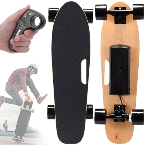 Offroad-Elektro-Skateboard, All-Terrain-Skateboard mit 170W / 340W / 450W / 1000W Motor, 22-40 km/h höchstgeschwindigkeit, max. Steigungswinkel 35° Single-Drive-8km