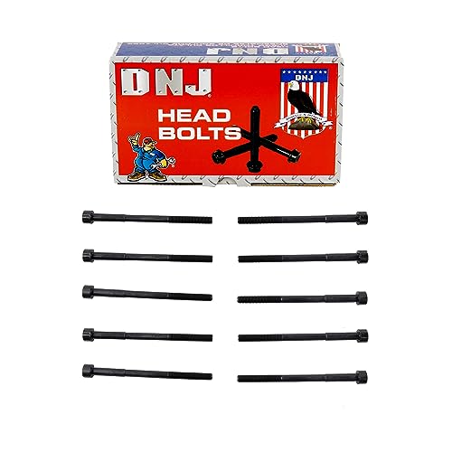 DNJ HBK943 Head Bolt Kit for 1998-2008 Chevrolet, Pontiac, Toyota Celica, Corolla, Matrix 1.8L L4 16V DOHC 1794cc