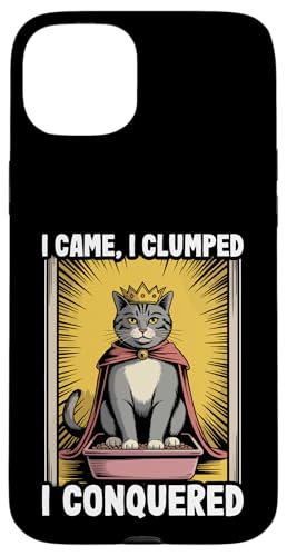 I Came I Clumped I Conquered Cat Lover gC{bNX L X}zP[X iPhone 15 Plus p