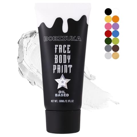 BOBISUKA White Face Paint Kit Cover