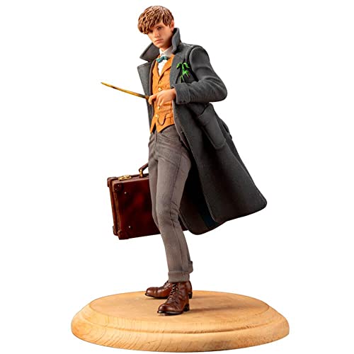 Recopilación y reviews de Varita newt scamander - cinco favoritos. 33 Kotobukiya SV229 Fantastic Beasts: The Crimes of Grindelwald: Newt Scamander Artfx+ Estatua, Multicolor