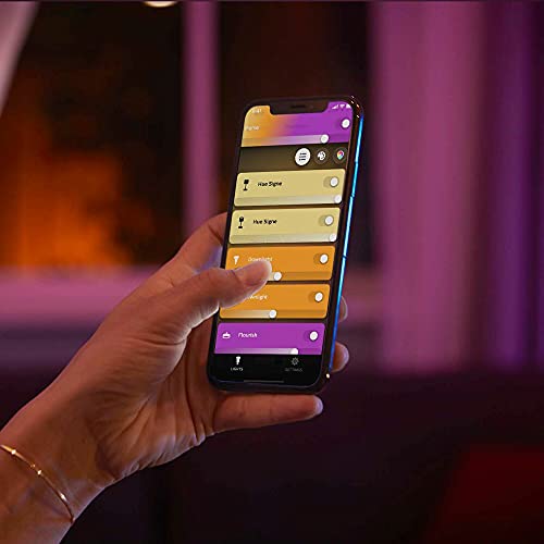 Philips Hue White & Color Ambiance E14 LED Lampe Einzelpack, dimmbar, bis zu 16 Millionen Farben, steuerbar via App, kompatibel mit Amazon Alexa (Echo, Echo Dot) [Energieklasse A] 4