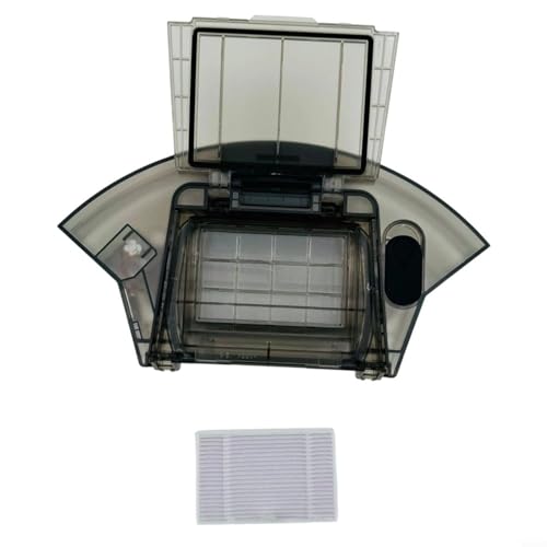 Allthingstore Ricambio 2 in 1 per serbatoio dell'acqua, per robot aspirapolvere Tapo RV30 Plus RV20 Max, staffa di montaggio per mocio, scatola di raccolta polvere di grande capacità