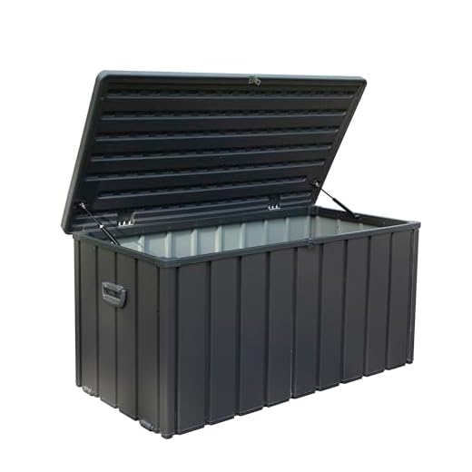 Domi 120 Gallon Waterproof Deck Storage Box