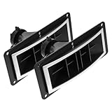 Parliky Horn Tweeter Abs Hochtöner Lautsprecherzubehör Bühnenlautsprecher Ersatzteil Langlebig Hitzebeständig Klarer Klang Schwarz