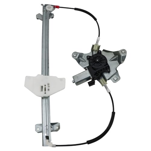 Image of TRQ Front Passenger Side Power Window Motor and Regulator Assembly Compatible with 2010-2013 Ford Transit Connect