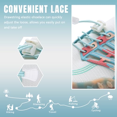 Image of WateLves Water Shoes Mens Womens Barefoot Beach Swim Shoes Quick-Dry Aqua Socks Pool Shoes for Surf Yoga Water Aerobics