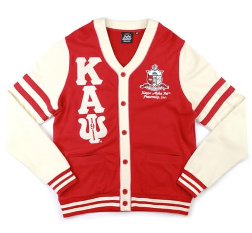 Kappa Alpha Psi M6 Cardigan Crimpson Red