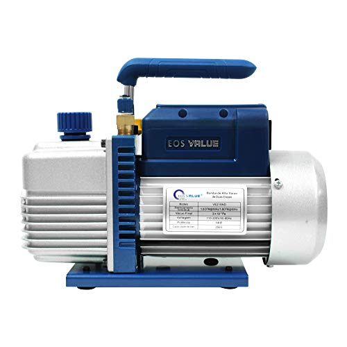 Bomba de Vácuo Profissional EOS 6CFM Duplo Estágio Bivolt Bivolt