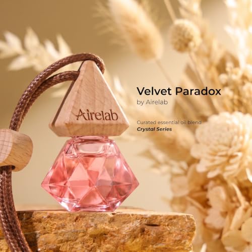 Image of Car Air Freshener | 15ml Refillable Perfume Oil with Wooden Diffuser Hanging Pod | Fragrance Inspired by Paradoxe | Long Lasting Car Perfume | 60+ Days