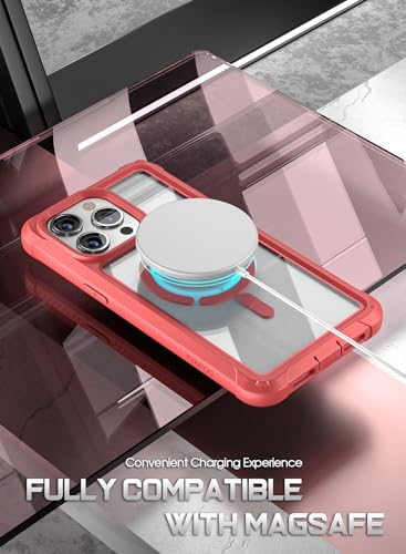 Coque iPhone 15 Pro Max rose MagSafe idéale pour protéger votre mobile - 4