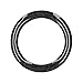 kwmobile Start Stop Button Ring Compatible with BMW BMW 3 Series E90/E91/E92/E93 - Carbon Fiber Car Trim Cover - Black