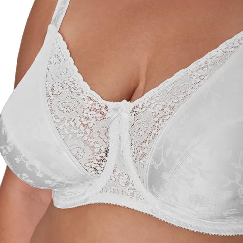 Playtex Women's Secrets Underwire Bra 4422, Lifts & Supports Full Coverage Bra, Full Figure Bra - Image 4