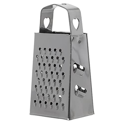 Mimo Style Ralador em Inox, 4 Faces, Feito Inteiramente de Aço Inoxidável, Lâminas Afiadas, Ergonomi