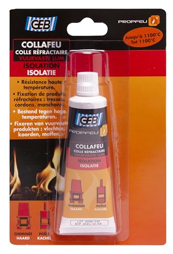 GEB 60712-125230 Collafeu para la fijación de materiales refractarios tubo de 50 ml
