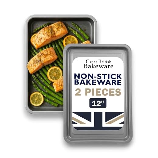 Samuel Groves 32cm Non-Stick Baking Tray Set