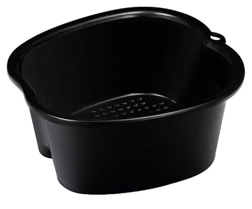 Foot Soaking Bath Basin - Large, Black