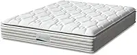 Colchão Casal King Molas Ensacadas Granville Com Pillow 193x203x28cm Branco Probel - Suporta Até 110 Kg Por Pessoa