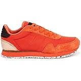 insole: Kork Woden Damen-Sneaker Nora III  nachhaltiger Turnschuh für einen grüneren Fußabdruck  Einlegesohle aus Kork, Details aus Fischleder  skandinavisches Design in Chili, Gr. 42