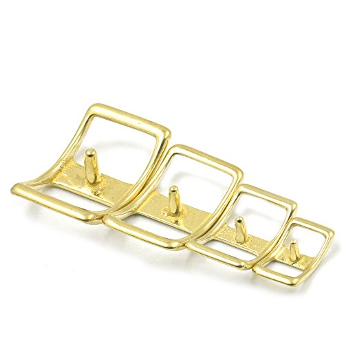 Solid Brass Conway Buckles Harness Western Horse Bridle Tack Belt 25mm - Thumbnail 5