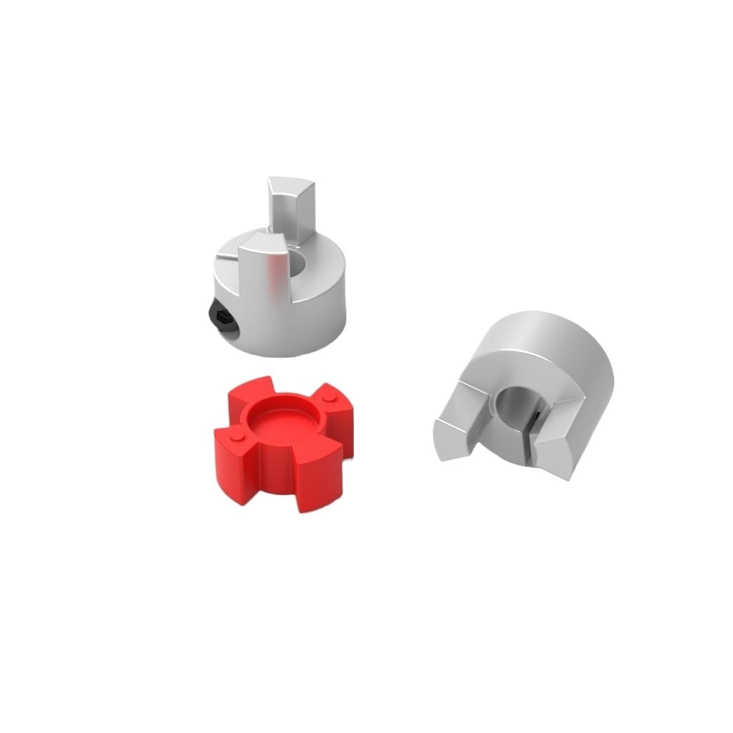 XB-D20L30 B Two Jaws Coupler Aluminium Plum Flexible Shaft Coupling Motor Connector Flexible Couplings 3/3.17/4/5/6/6.35/8mm(9mm to 9.5mm)